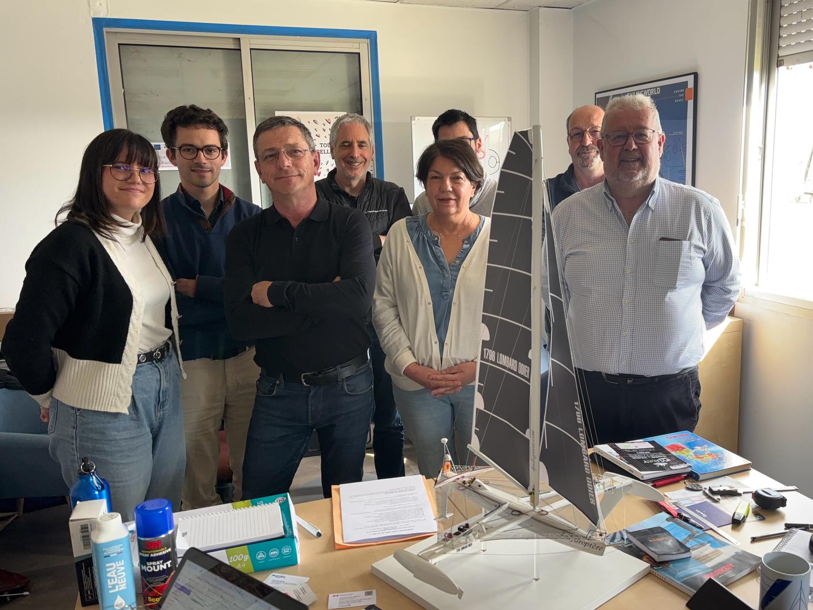 Création de l'association Des Ailes et des Voiles | Creation of the Des Ailes et des Voiles association